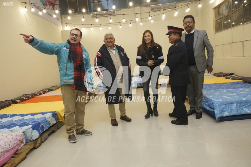 APERTURA DEL ALBERGUE TEMPORAL DE INVIERNO
